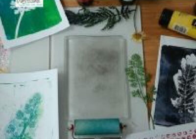 Workshop Gelprinting