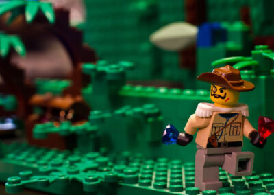 LEGO® workshops met de LEGO® tafels: Luister naar het verhaal en bouw mee