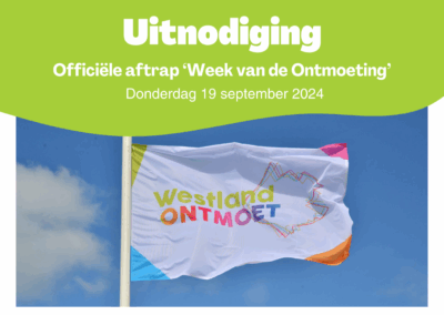 Uitnodiging aftrap ‘Week van de Ontmoeting’