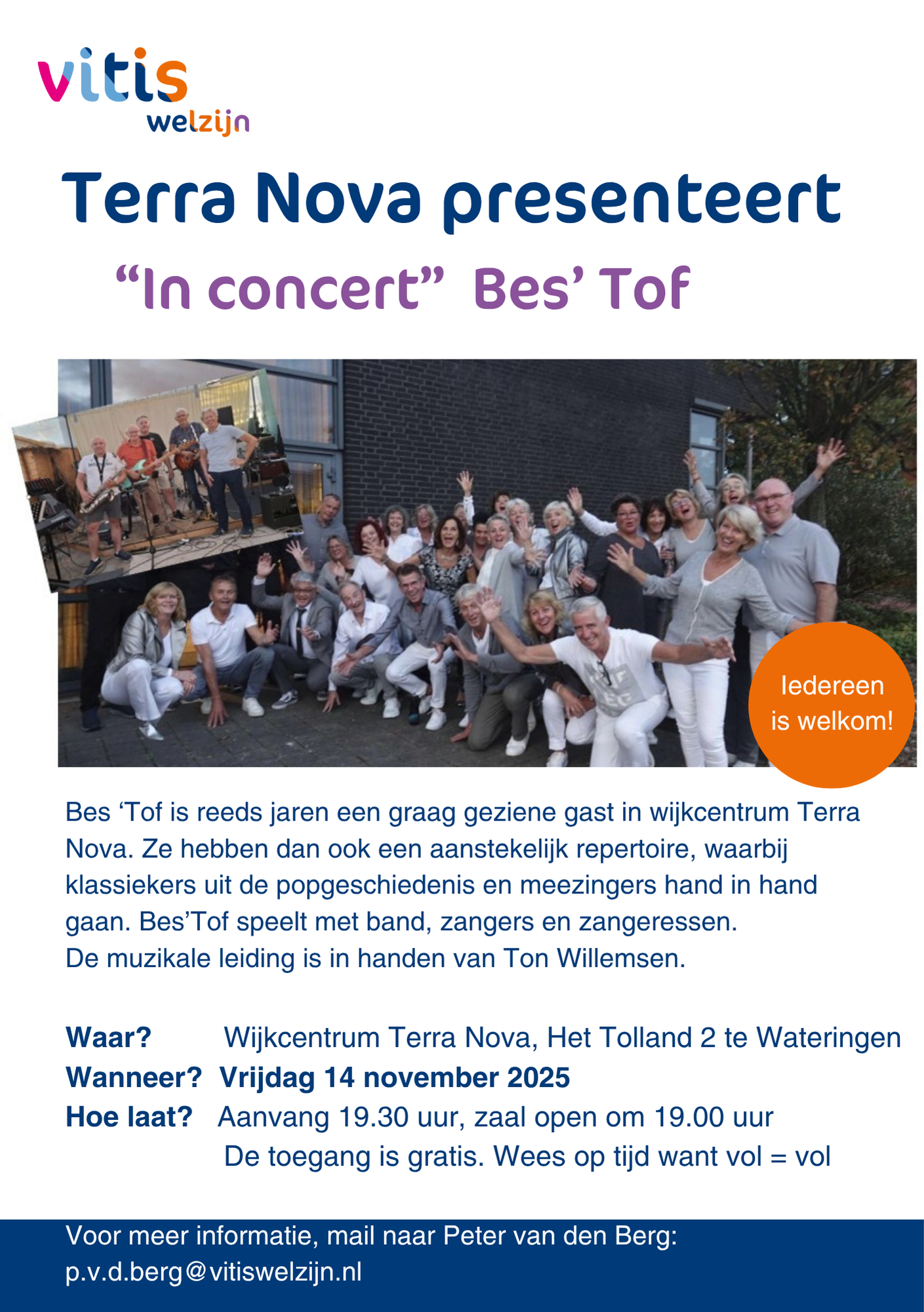 Flyer-Bes-Tof-2025 Bes’ Tof in concert op Terra Nova