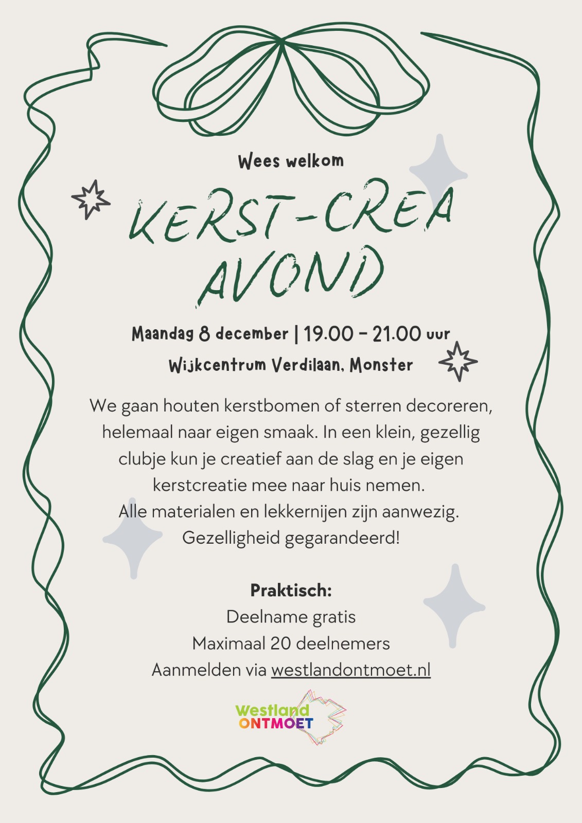 Kerst Crea avond