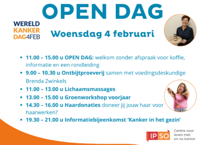 Open Dag Carma – centrum voor leven met en na kanker