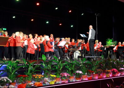 Meezing concert Koor de Waterlanders in de Kastanjehof