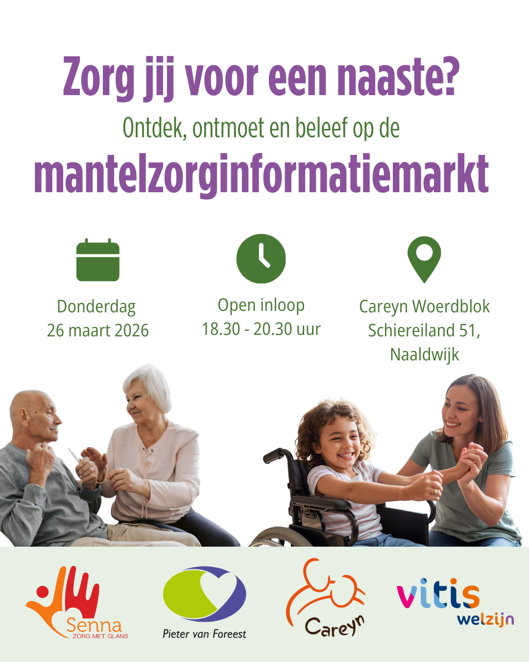 Instagram-bericht Mantelzorg Informatiemarkt