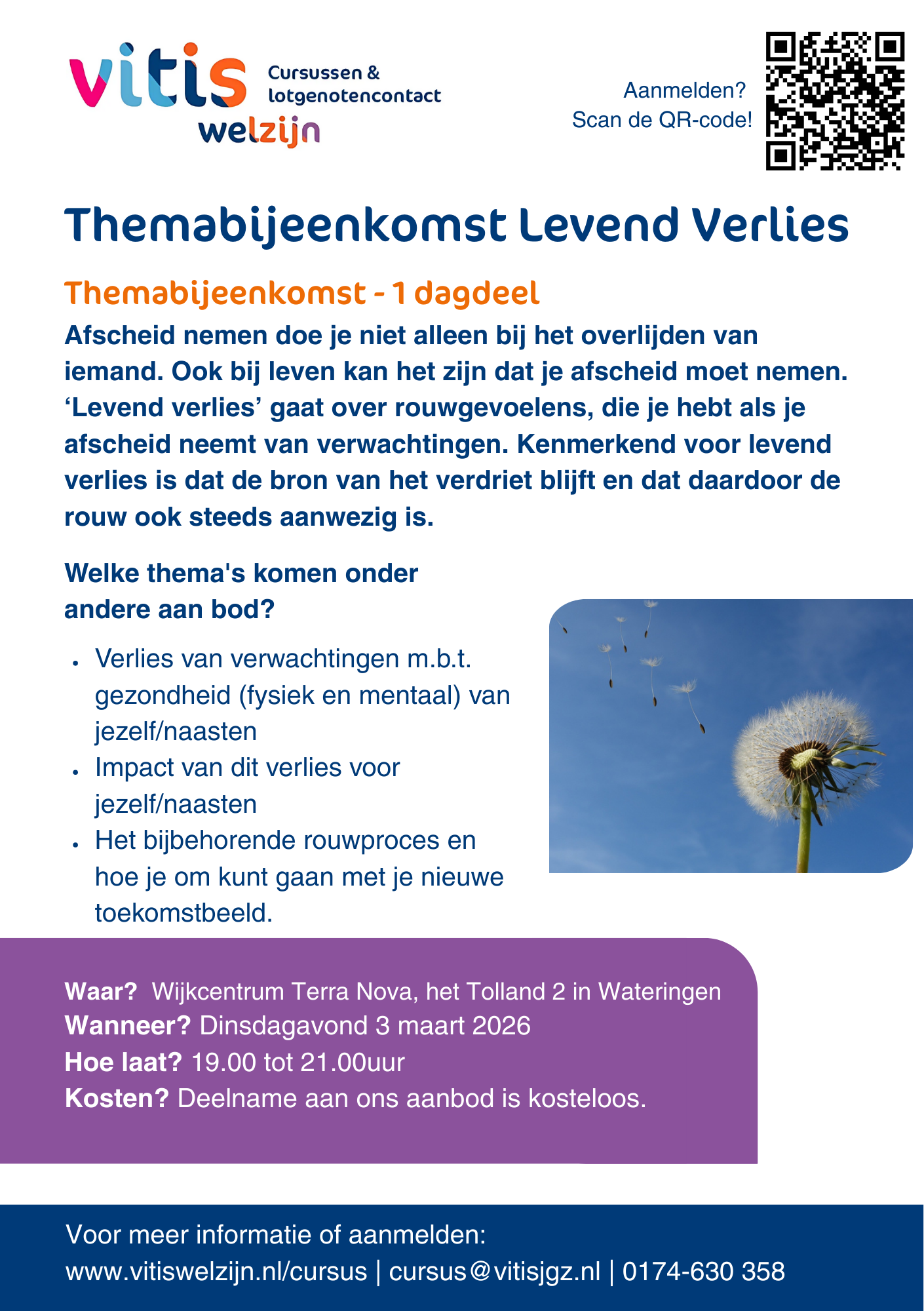 Levend-Verlies- Themabijeenkomst Levend Verlies