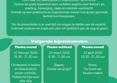 Leefstijl Café Themabijeenkomst