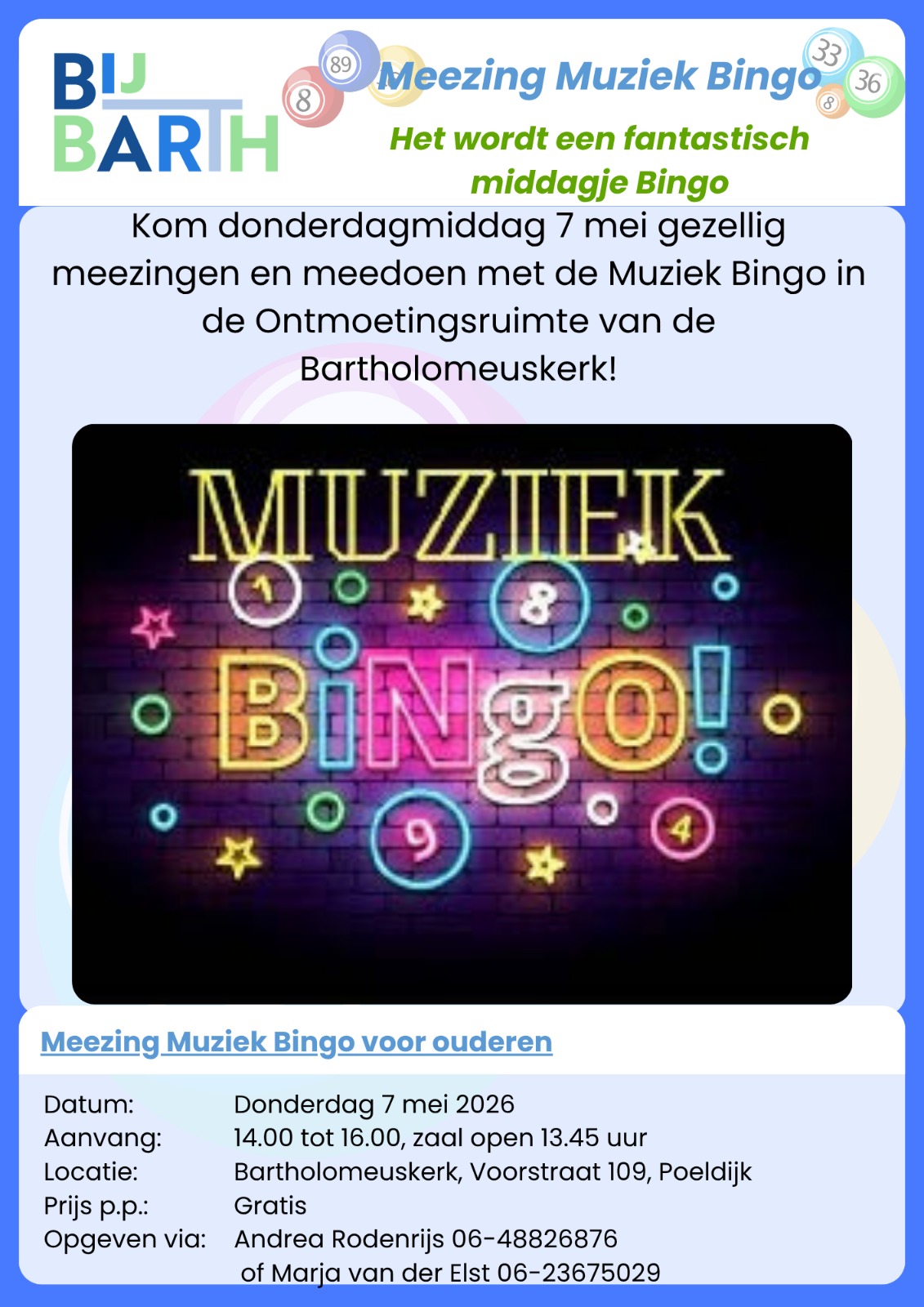 muziekbingo