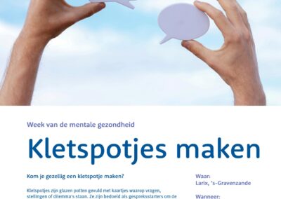 Kletspotjes maken