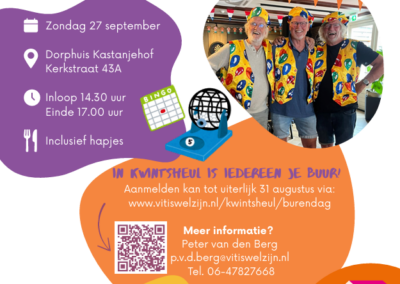 Burendag 2026, Muzikale Meezing Bingo in de Kastanjehof