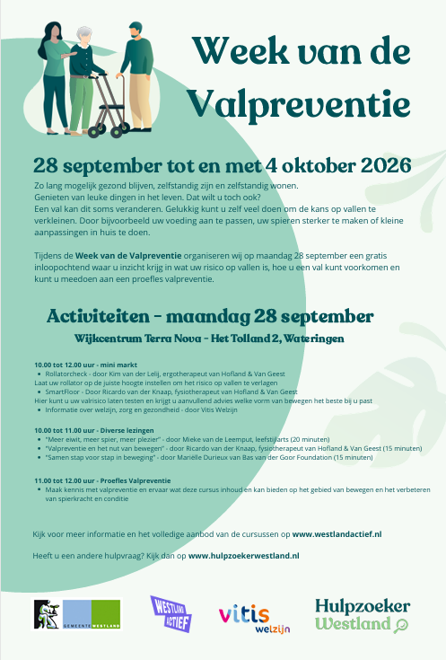 JPG-Week-van-de-valpreventie Week van de Valpreventie, programma op Terra Nova