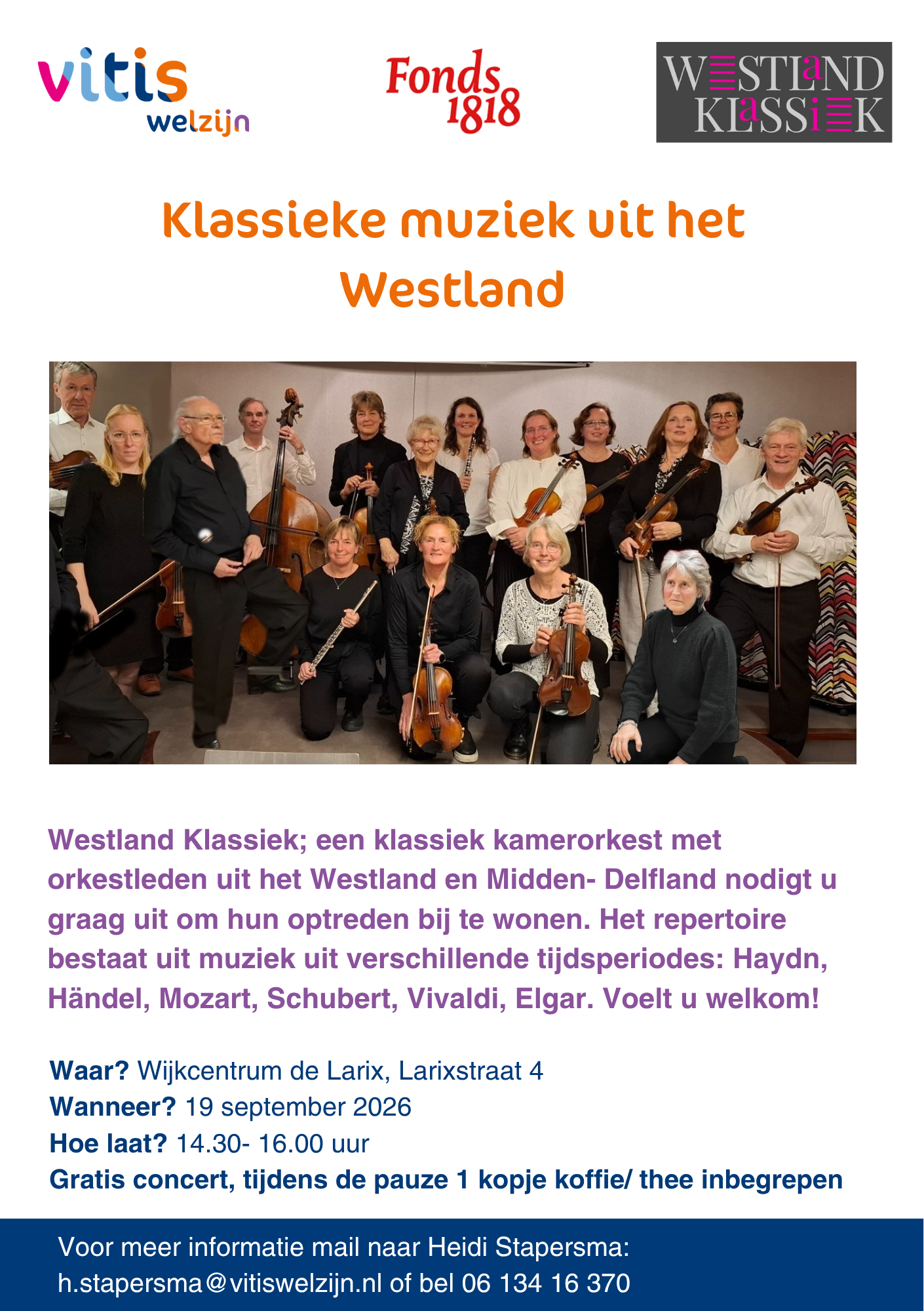 klassieke muziek uit het Westland