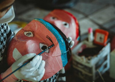 Bieblab: Maskers maken